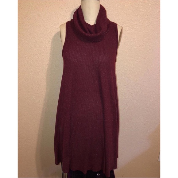 Urban outfitters maroon sweater dress - Picture 1 of 3